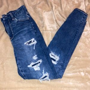 American Eagle high-rise jeans